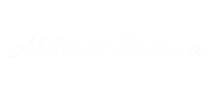 Signature of Abhinav Sharma, author and creator of Personality Development Tips.