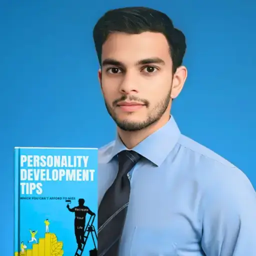 Abhinav Sharma, author of Personality Development Tips, a self-help book on personal growth.