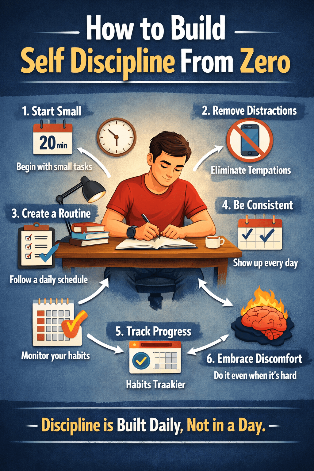 Build Discipline How to Build Self Discipline from Zero (Beginner Guide)